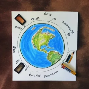 Jak narysować Ziemię