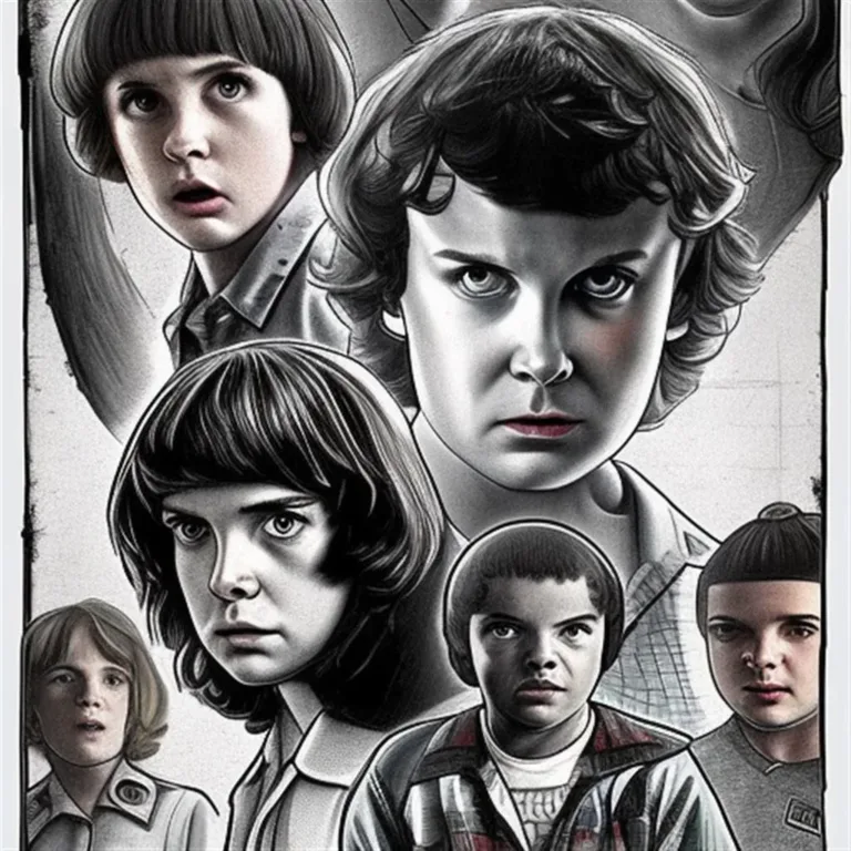 Jak narysować bohaterów "Stranger Things"