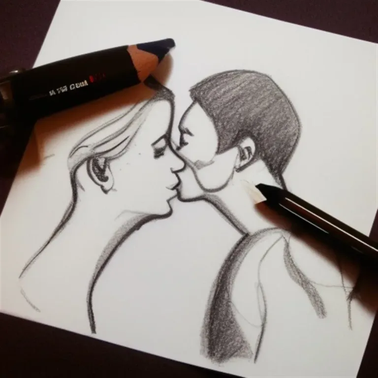 Jak narysować pocałunek