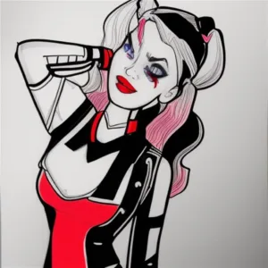 Jak narysować Harley Quinn